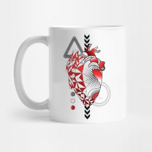 Peppermint Heart Mug